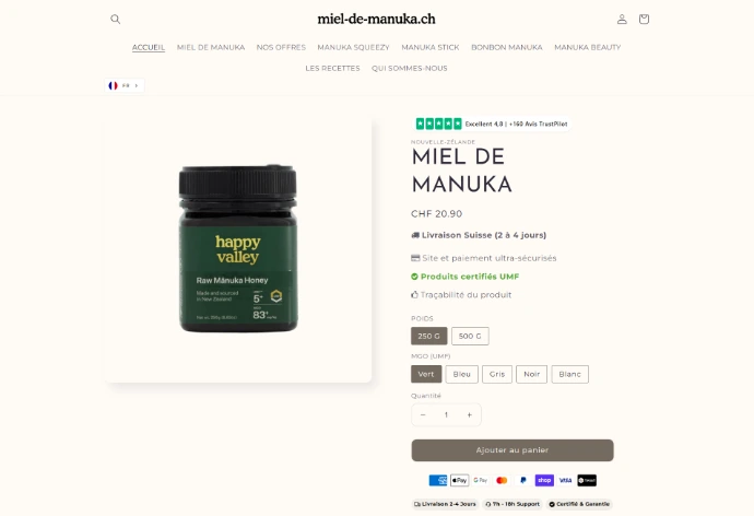 Site web PME réalisé par notre agence digitale en Suisse